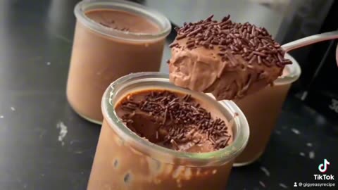 Easy 3-Ingredients - Creamy Chocolate & Coffee