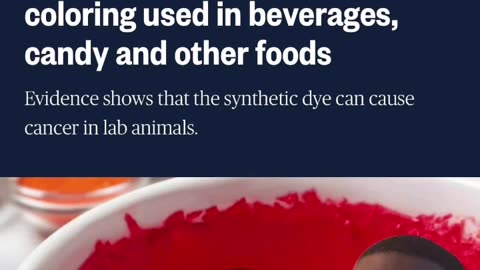 Is The FDA Banning Red No. 3 Artificial Coloring Because RFK JR Is Coming For Them???