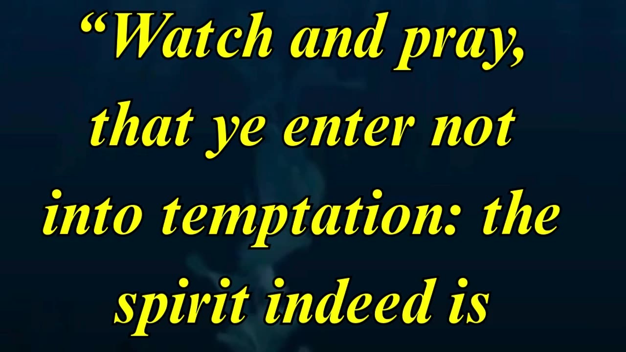 Matthew 26:41