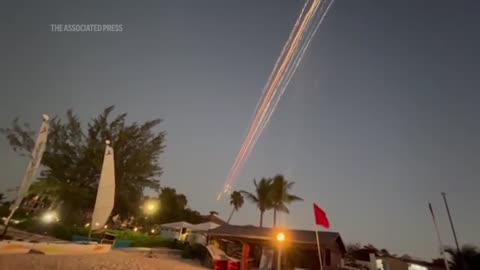 Family captures debris falling from destroyed SpaceX Starship rocket