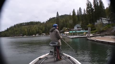 Prespawn bass fishing on Lake Coeur D Alene