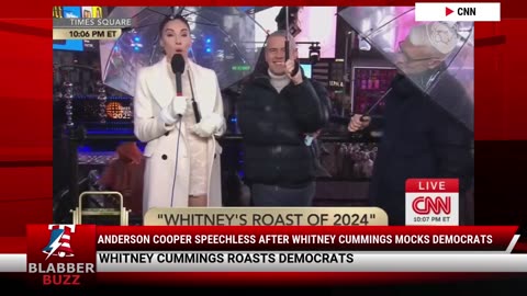 Anderson Cooper Speechless After Whitney Cummings Mocks Democrats