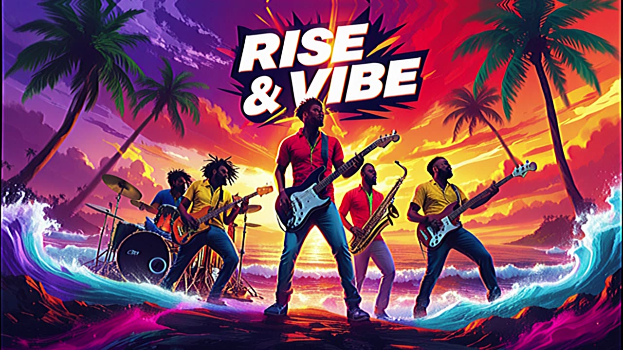 Rise & Vibe | Epic High-Energy Reggae Anthem - Uplifting & Motivational Music