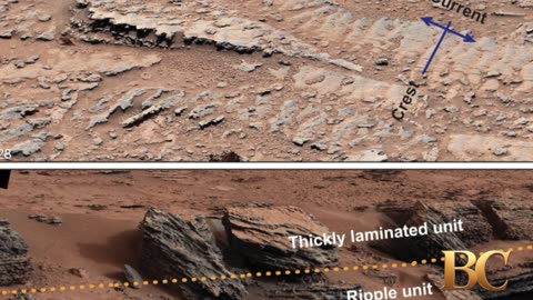 NASA rover discovers liquid water ‘ripples’ carved into Mars rock