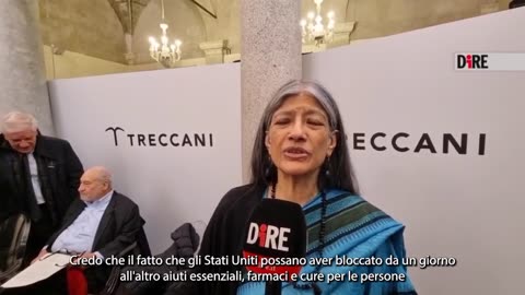 USA - AYATI GHOSH: L'UE UMANA REAGISCA ALLA SUPER-POTENZA BULLO (14.02.25)