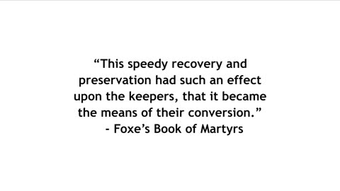 Foxe’s Book of Martyrs: Tenth Primitive Persecution Under the Roman Emperors b.