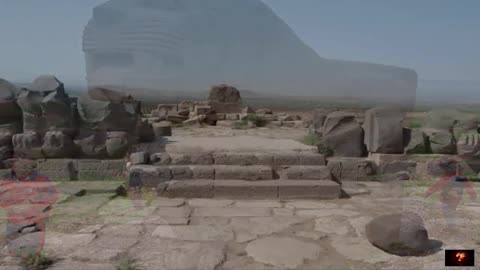 Giant Footprints Found At Ancient Temple