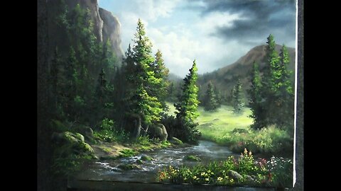 Paint with Kevin Hill - Wildflower Mountains