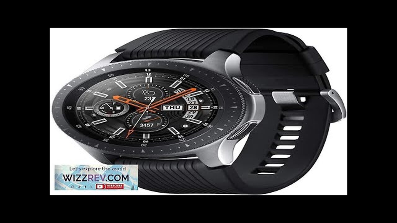 SAMSUNG Galaxy Watch (46mm) Heart Rate Monitor Silver (Bluetooth) US Version (Renewed) Review