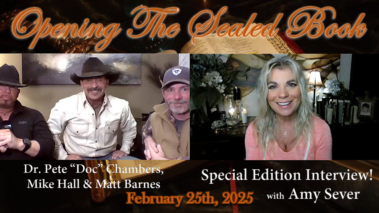 02/25 SPECIAL EDITION INTERVIEW! Amy Sever with Dr. Pete "Doc" Chambers, Mike Hall & Matt Barnes