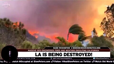 MASSIVE GEOENGINEERED FIRES & WEATHER ENGULFING CA W/ DANE WIGINGTON 🔥