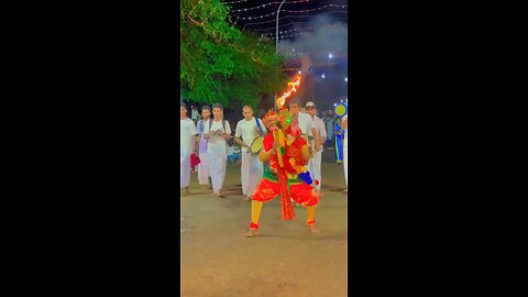 A beautiful dance in perahera #follow #like #comment