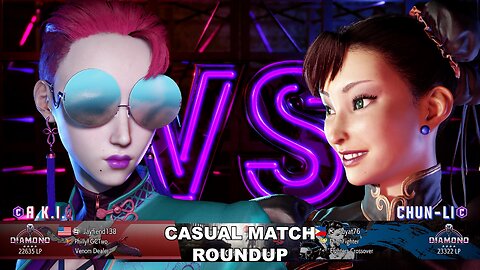 Kuya Kalbo SF6 Casual Match Roundup. Chun Li 4 star Diamond Rank [Hori Fight Stick]