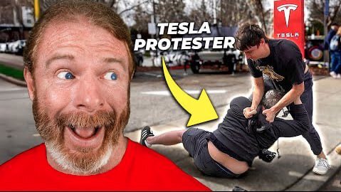 JP Reacts: Radical Tesla Protestor Loses Fight!