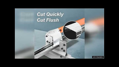 Light Steel Keel Cutter Din Rail Cutter Manual Wire Duct Cutter Lever Review