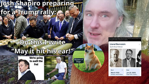 Itching. Craziness. DOGE loved. 2028 anti-asteroid mission? Australia. USAID-fortress. Rumble back!