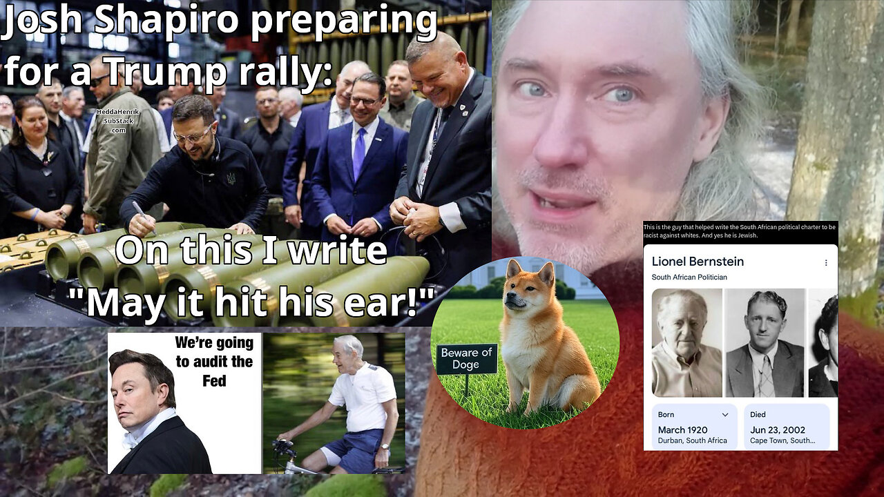 Itching. Craziness. DOGE loved. 2028 anti-asteroid mission? Australia. USAID-fortress. Rumble back!