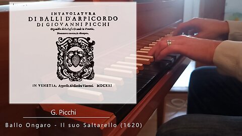 G. Picchi: Ballo Ongaro - Il suo Saltarello (1620)