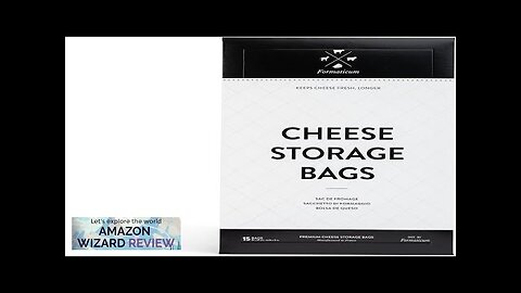 Formaticum Cheese Storage Bags Wax Paper Bags to Keep Cheese or Review