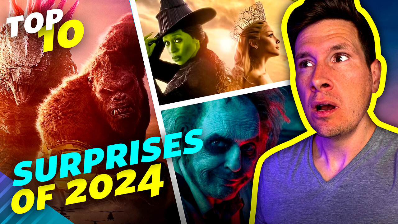 TOP 10 BIGGEST MOVIE SURPRISES OF 2024!