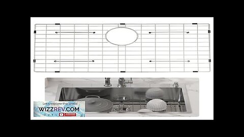 VEVOR Sink Protector Grid 27.5"x13.5" Stainless Steel Sink Grates Rear Drain Sink Review