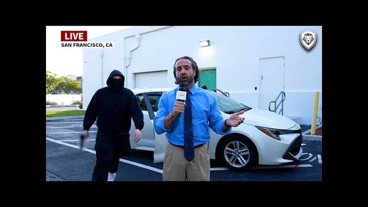 News Reporter Robbed and Kidnapped LIVE on Air!