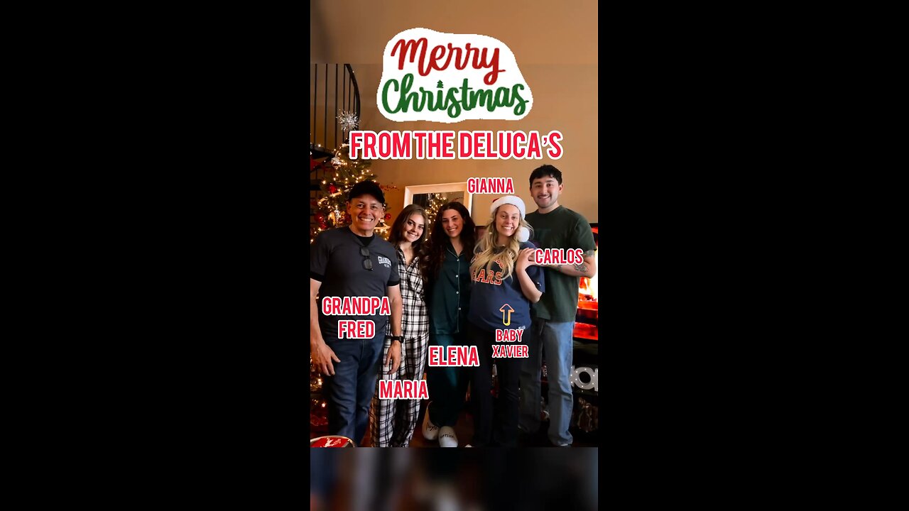 Merry Christmas From the DeLuca’s