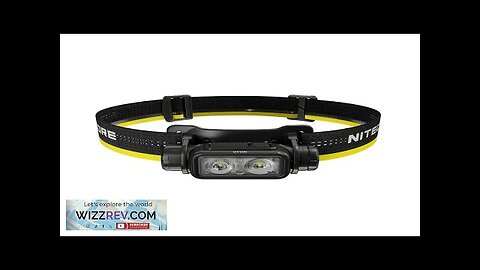 NITECORE NU40 1000 High lumen USB-C Rechargeable Running Headlamp Outdoor Fishing Riding Review