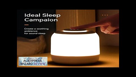 LED Night Light Touch Lamp Table Lamp Bedside Lamp Bedroom Lamp Review