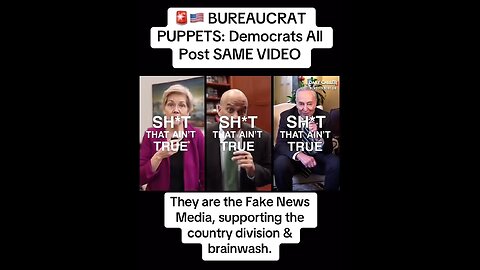 Democrats all saying same videos