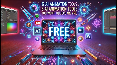 6 Free AI Animation Tools You Need to Try in 2024 #aitools