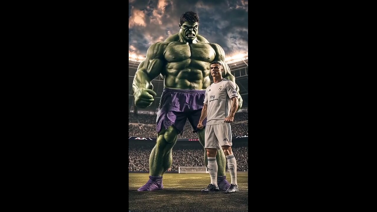 Ronaldo as hulk