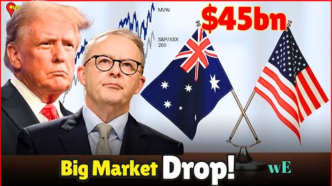 $45bn Wiped Out! ASX Plunges as US Markets Crash 🚨 USA - Australia - WorldEye