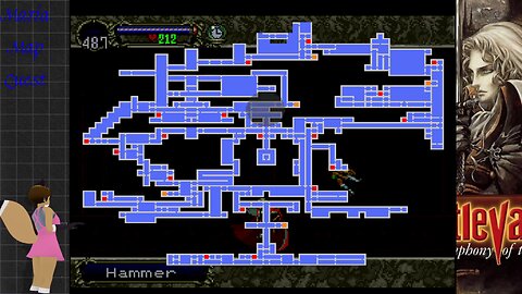 Silent Running: Maria Map Quest: Castlevania SotN Rando