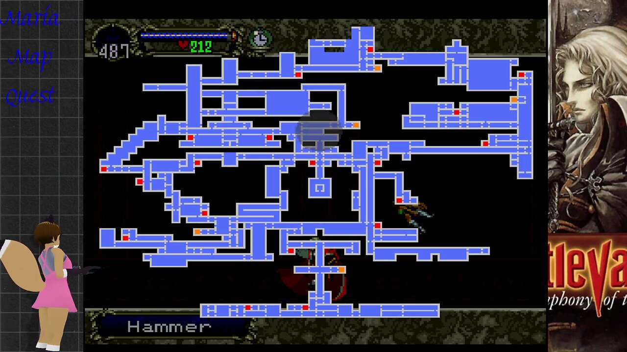 Silent Running: Maria Map Quest: Castlevania SotN Rando