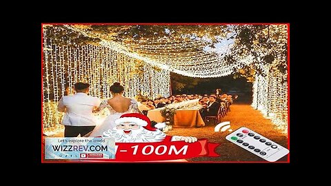 5M-100M Garland LED String Light Christmas Fairy Lights Outdoor for Tree Garden Review