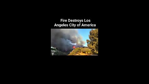 Control Less fire destroys Los Angeles USA