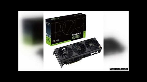 ASUS ProArt GeForce RTX™ 4080 Super OC Edition Graphics Card (PCIe 4.0, Review