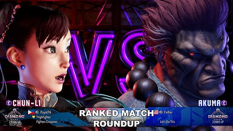 Kuya Kalbo SF6 Ranked Match Roundup. Chun Li 4 star Diamond Rank [Hori Fight Stick]