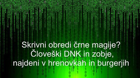 Skrivni obredi črne magije? Človeški DNK in zobje, najdeni v hrenovkah in burgerjih