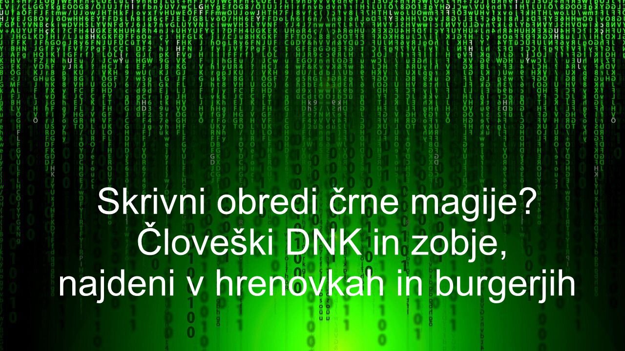 Skrivni obredi črne magije? Človeški DNK in zobje, najdeni v hrenovkah in burgerjih