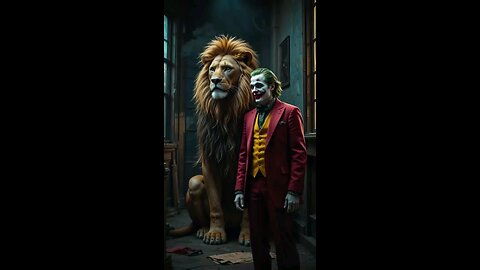 joker vs lion