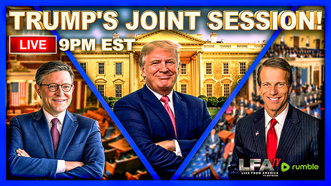 TRUMP'S JOINT SESSION! 3.4.25 9PM