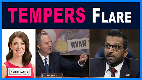 Kash Patel Confronted in Explosive Exchange During Confirmation Hearing.