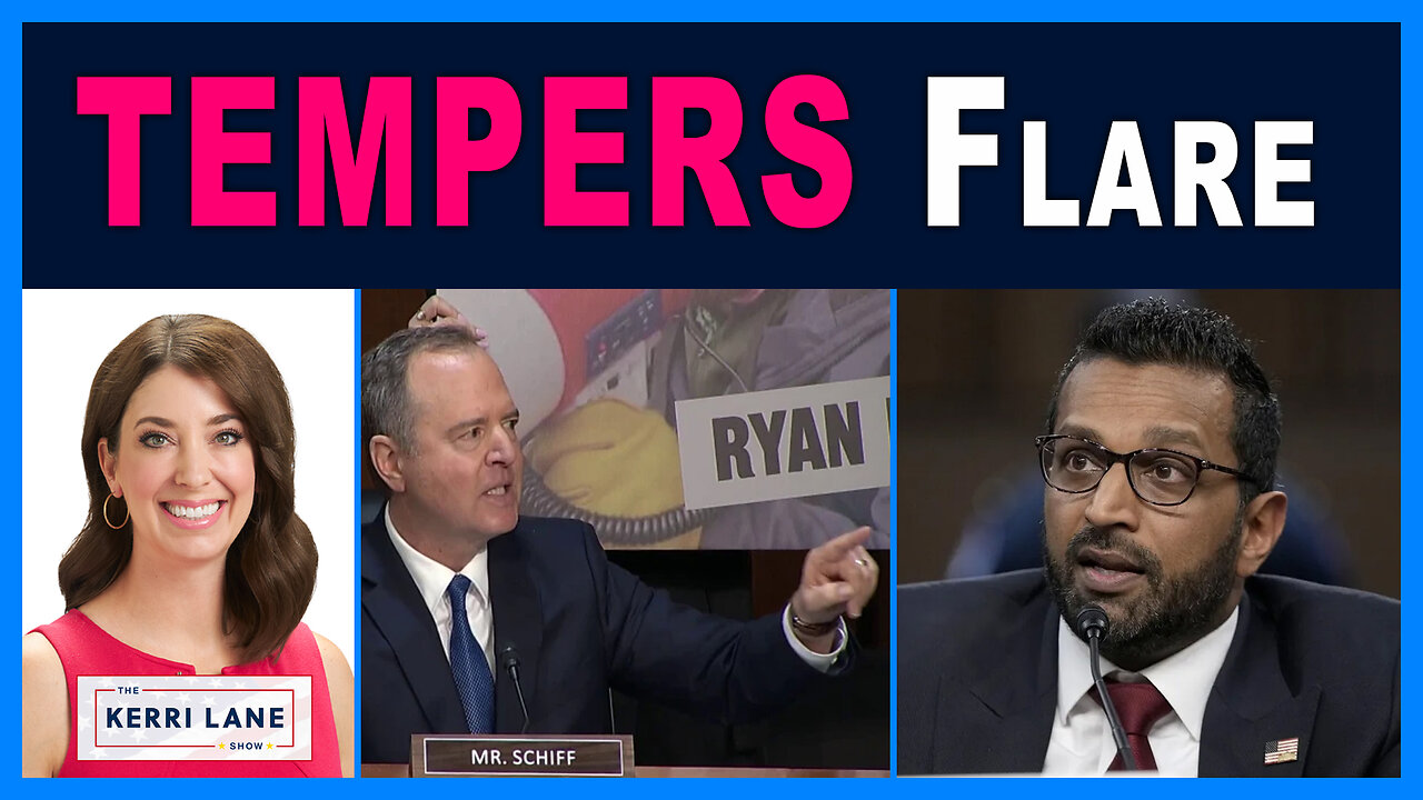 Kash Patel Confronted in Explosive Exchange During Confirmation Hearing.
