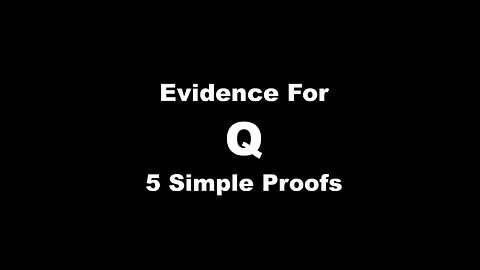 Evidence for Q - 5 Simple Truths | GITMO