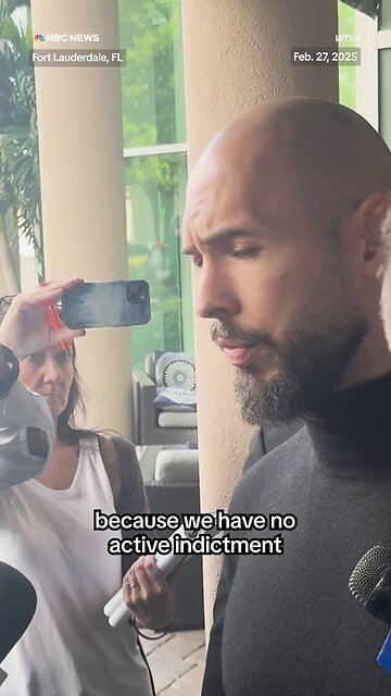 Andrew Tate Confronts Reporters Upon Arrival in the U.S. | Exclusive Footage