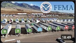 ALOHA! |WELCOME TO YOUR NEW PRISON CAMP HOME! | MAUI D.E.W VICTIMS GET THEIR NEW FEMA CELLS!