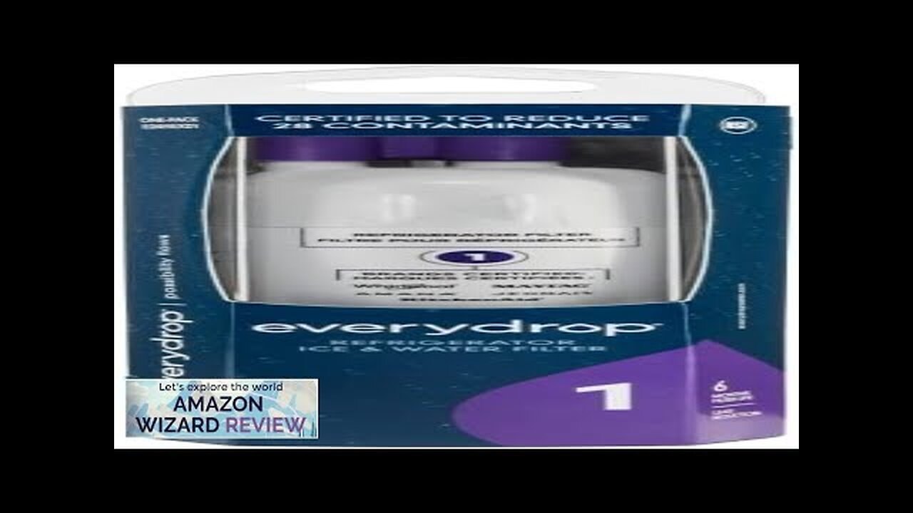 everydrop by Whirlpool Ice and Water Refrigerator Filter 1 EDR1RXD1 Single-Pack Review