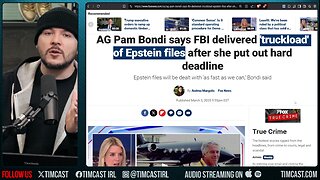 DOJ RAIDED FBI NY, Epstein Files SECURED Says AG Bondi, Kash Patel Has The Epstein Files Now